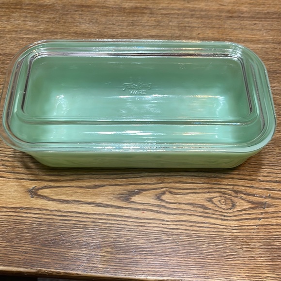 Fire King Kitchen Vintage Fireking Jadeite Green Glass Oven Ware